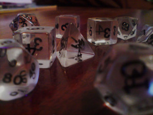 Role-playing dice have nothing on the role-playing CFO when it comes to improving the sales system.Photo by cal-harding from flickr.     Role-playing dice are like the role-playing CFO whose job includes improving the sales system. Photo by cal_harding from flickr.