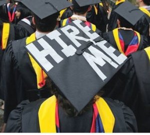 Graduates looking for work.