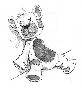 Decrepit Teddy Bear image